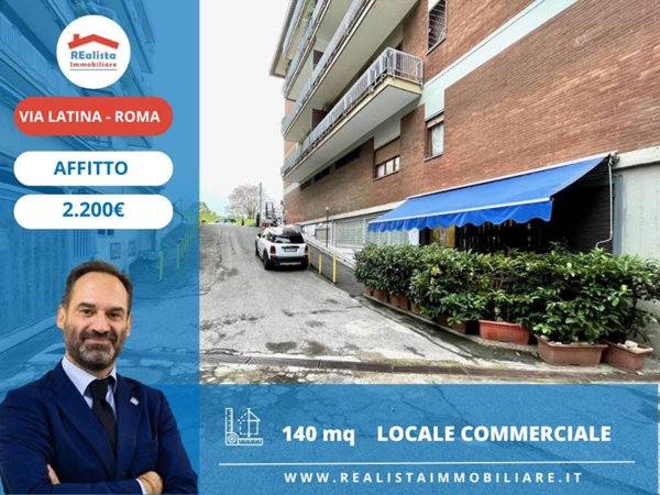 negozio in affitto a Roma in zona Appio Latino