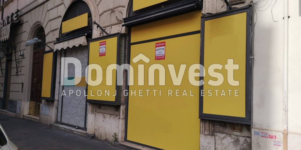 negozio in affitto a Roma in zona Castro Pretorio