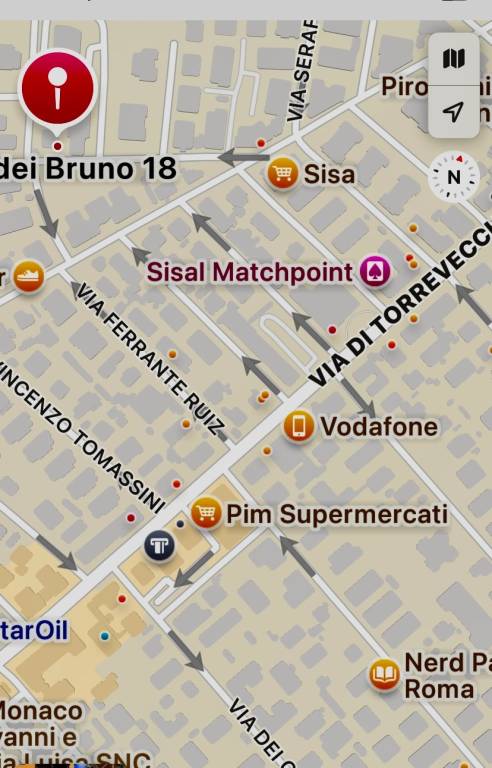 appartamento in affitto a Roma in zona Torrevecchia