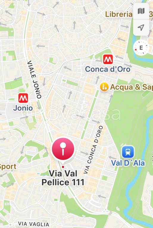 appartamento in affitto a Roma in zona Monte Sacro/Talenti