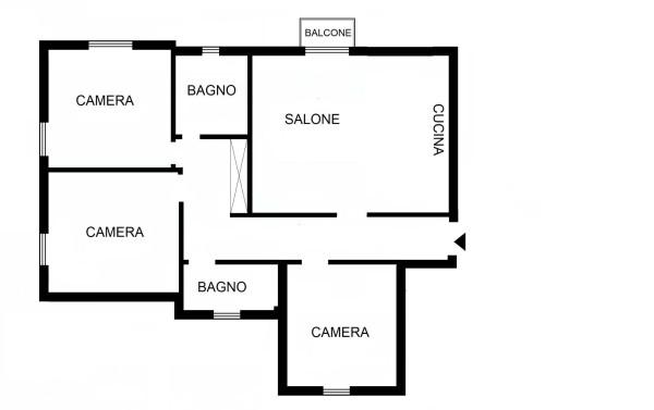 appartamento in affitto a Roma in zona Della Vittoria