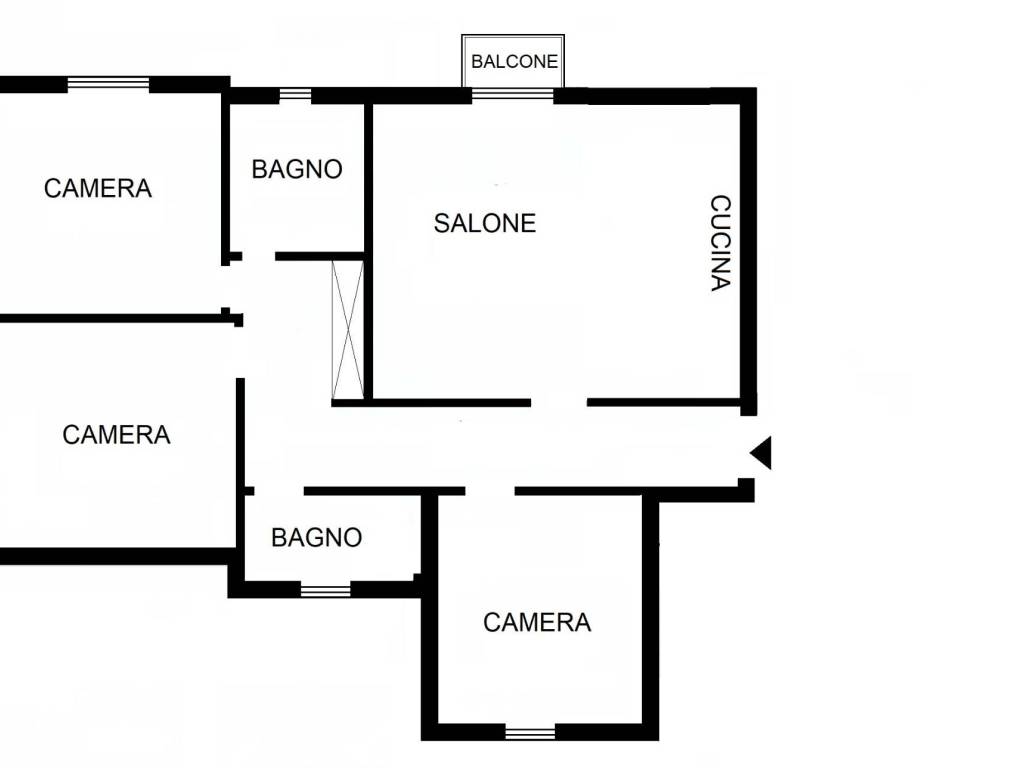 appartamento in affitto a Roma in zona Della Vittoria