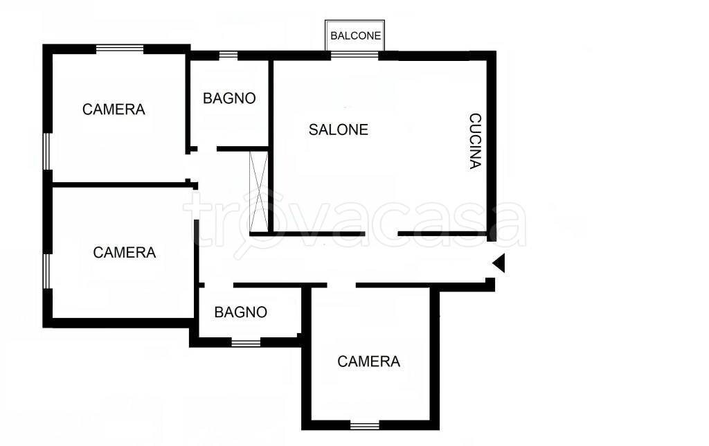 appartamento in affitto a Roma in zona Della Vittoria