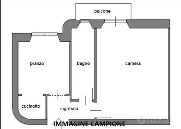 appartamento in affitto a Roma in zona EUR