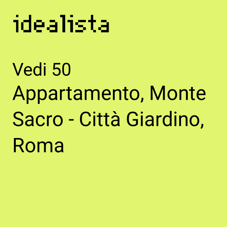 appartamento in affitto a Roma in zona Monte Sacro/Talenti