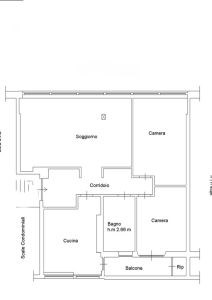 appartamento in affitto a Roma in zona Pinciano