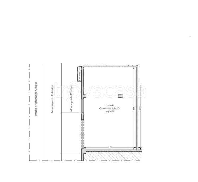 negozio in affitto a Roma in zona Tor Vergata/Torrenova