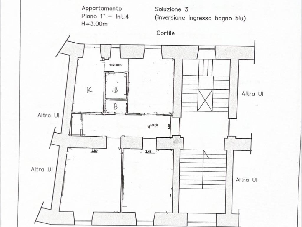 appartamento in affitto a Roma in zona Flaminio