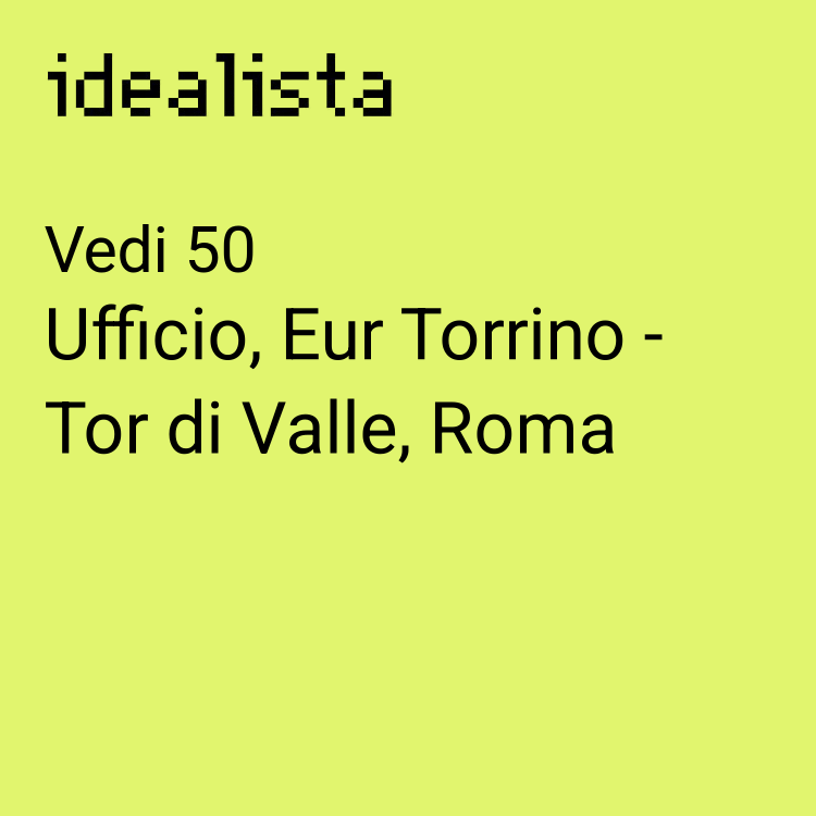 ufficio in affitto a Roma in zona EUR