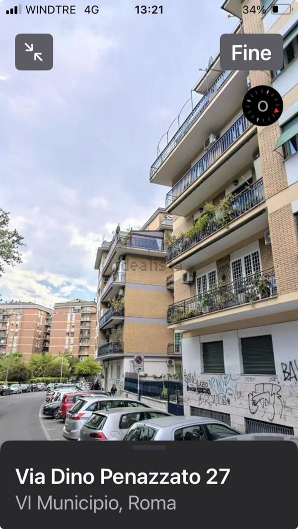 appartamento in affitto a Roma in zona Pietralata