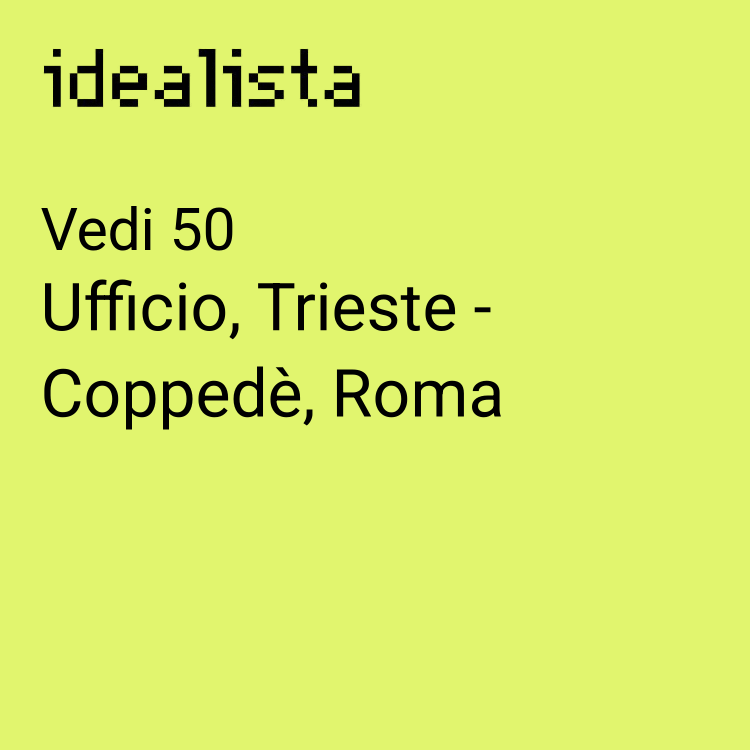 ufficio in affitto a Roma in zona Trieste