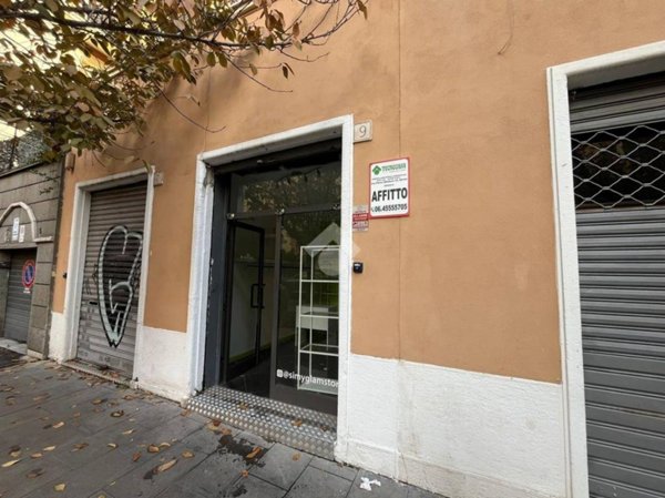 negozio in affitto a Roma in zona Nomentano