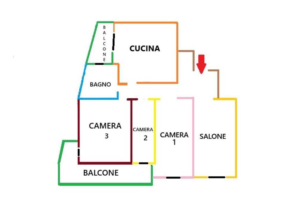 appartamento in affitto a Roma