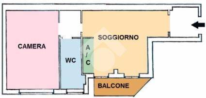 appartamento in affitto a Roma in zona Monte Sacro/Talenti