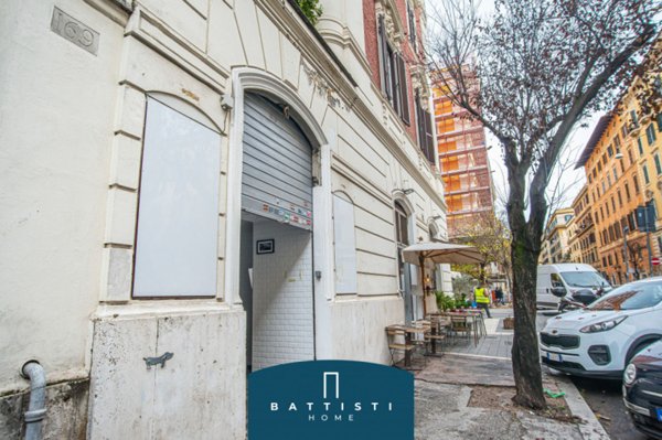negozio in affitto a Roma in zona Rione Prati