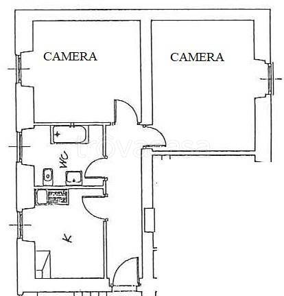 appartamento in affitto a Roma in zona Castro Pretorio