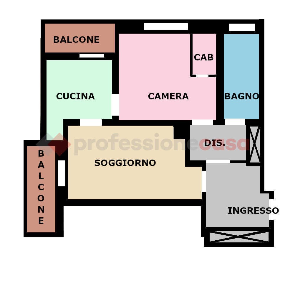 appartamento in affitto a Roma