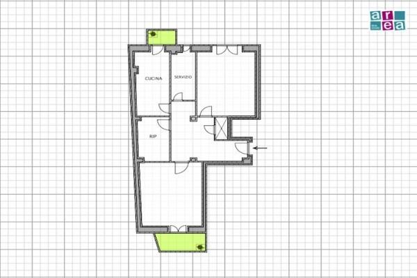 appartamento in affitto a Roma in zona Trastevere