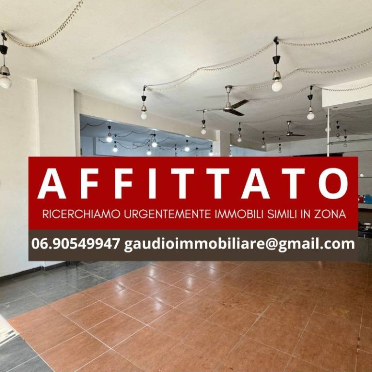 negozio in affitto a Roma in zona Tor di Quinto