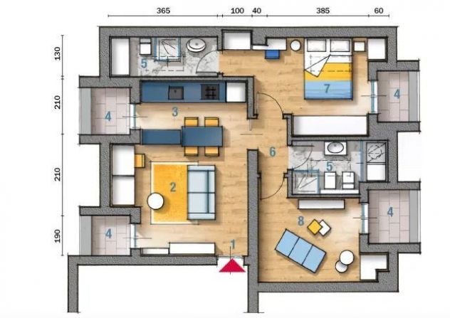 appartamento in affitto a Roma in zona Labaro
