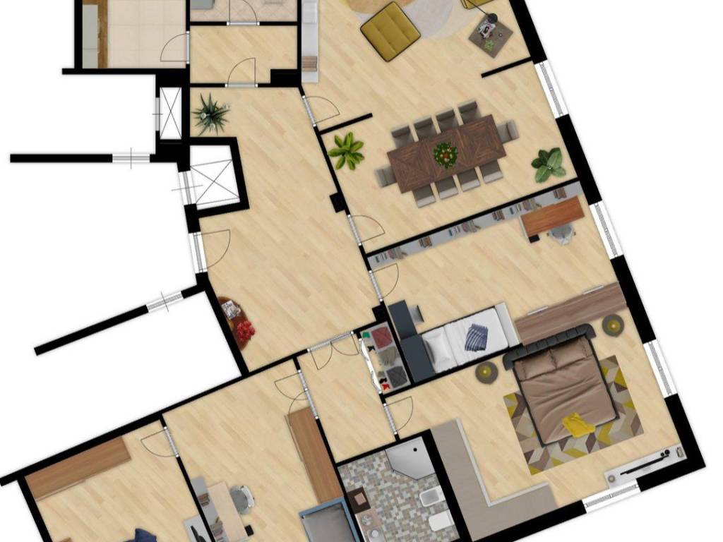 appartamento in affitto a Roma in zona Gianicolense