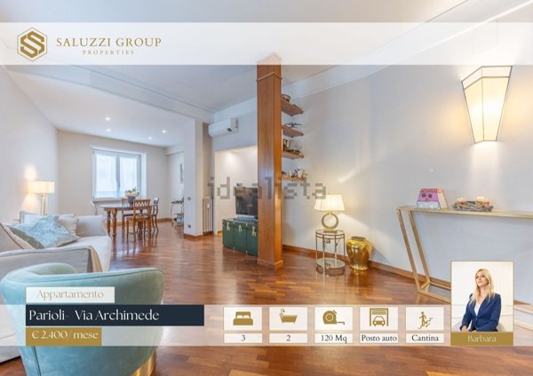 appartamento in affitto a Roma in zona Pinciano