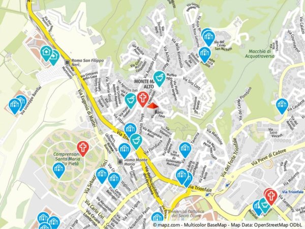 appartamento in affitto a Roma in zona Della Vittoria