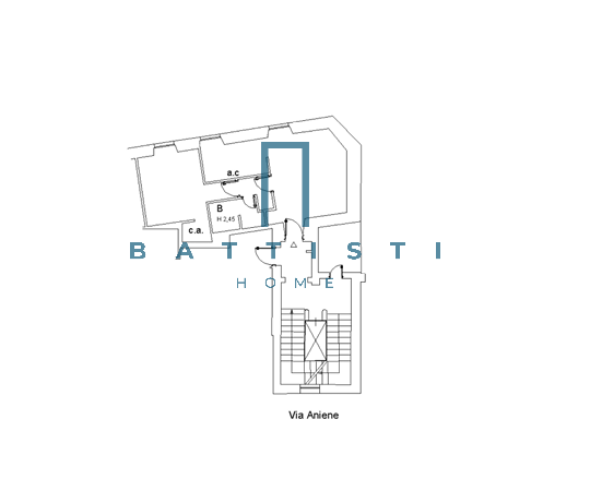 appartamento in affitto a Roma in zona Parioli