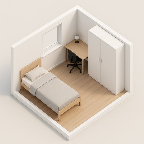 camera singola in affitto a Roma in zona Nomentano