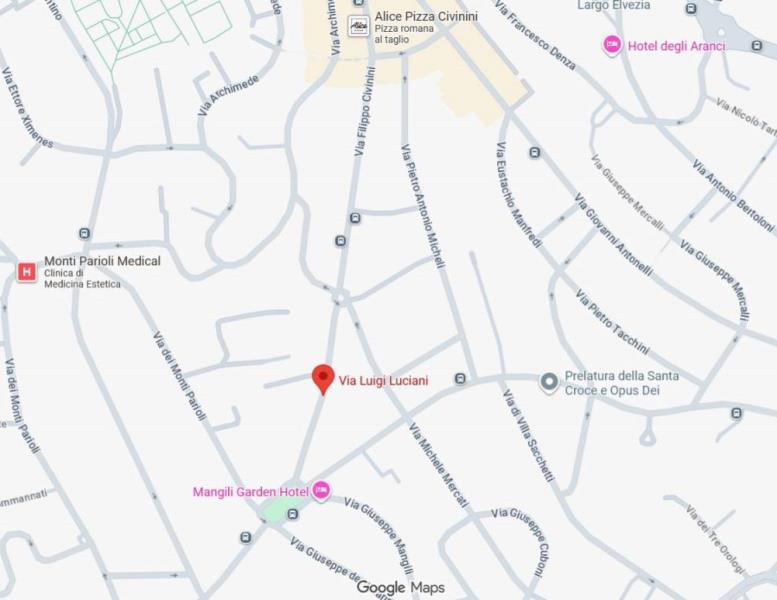 appartamento in affitto a Roma in zona Pinciano