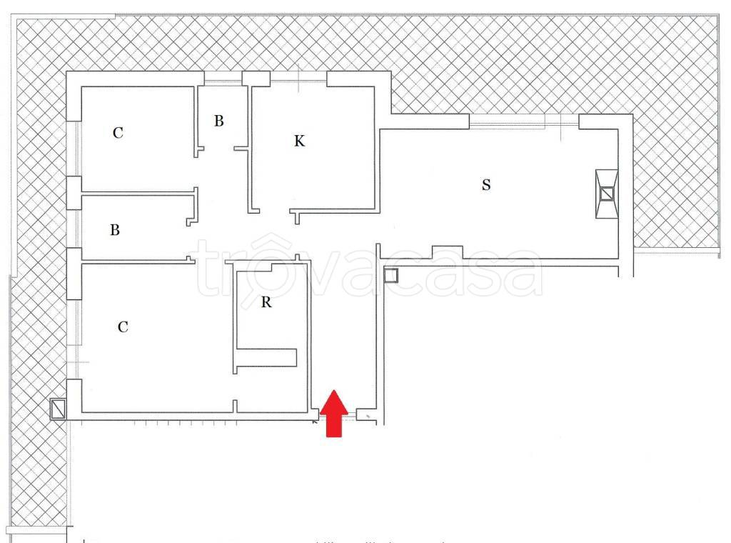 appartamento in affitto a Roma in zona Aurelio