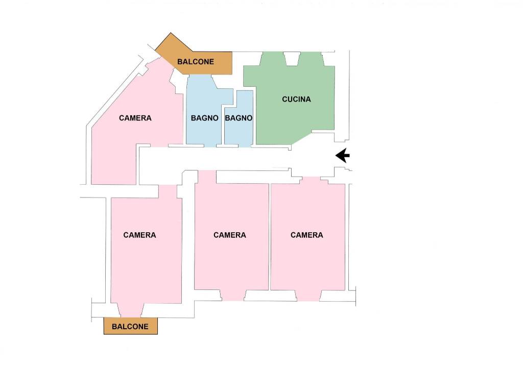 appartamento in affitto a Roma in zona Trieste