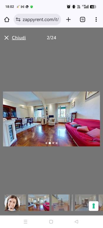 appartamento in affitto a Roma in zona Tor Vergata/Torrenova