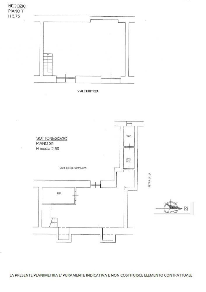 negozio in affitto a Roma in zona Trieste