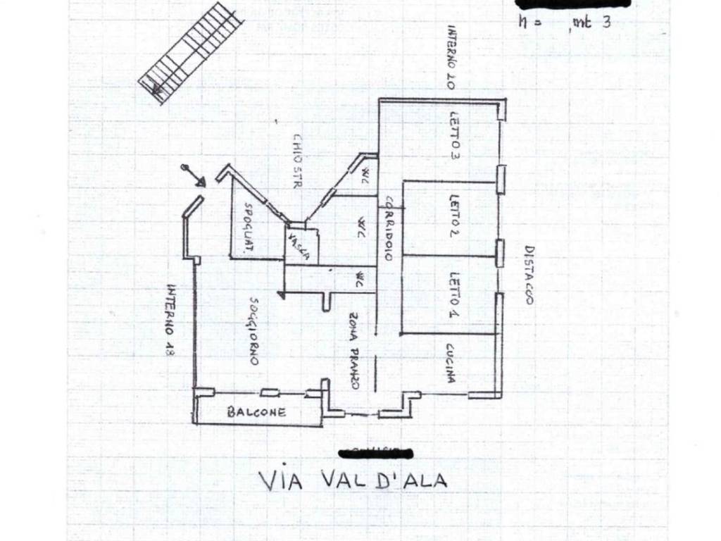 appartamento in affitto a Roma in zona Monte Sacro/Talenti