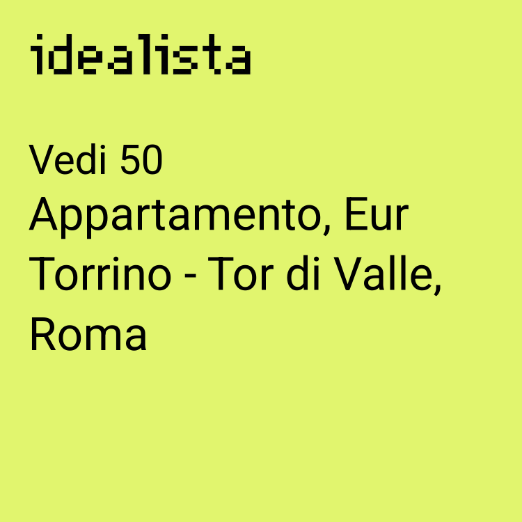appartamento in affitto a Roma in zona Tor di Valle