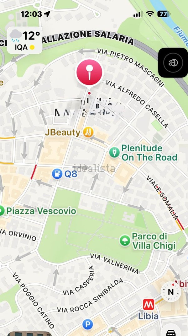 appartamento in affitto a Roma in zona Trieste