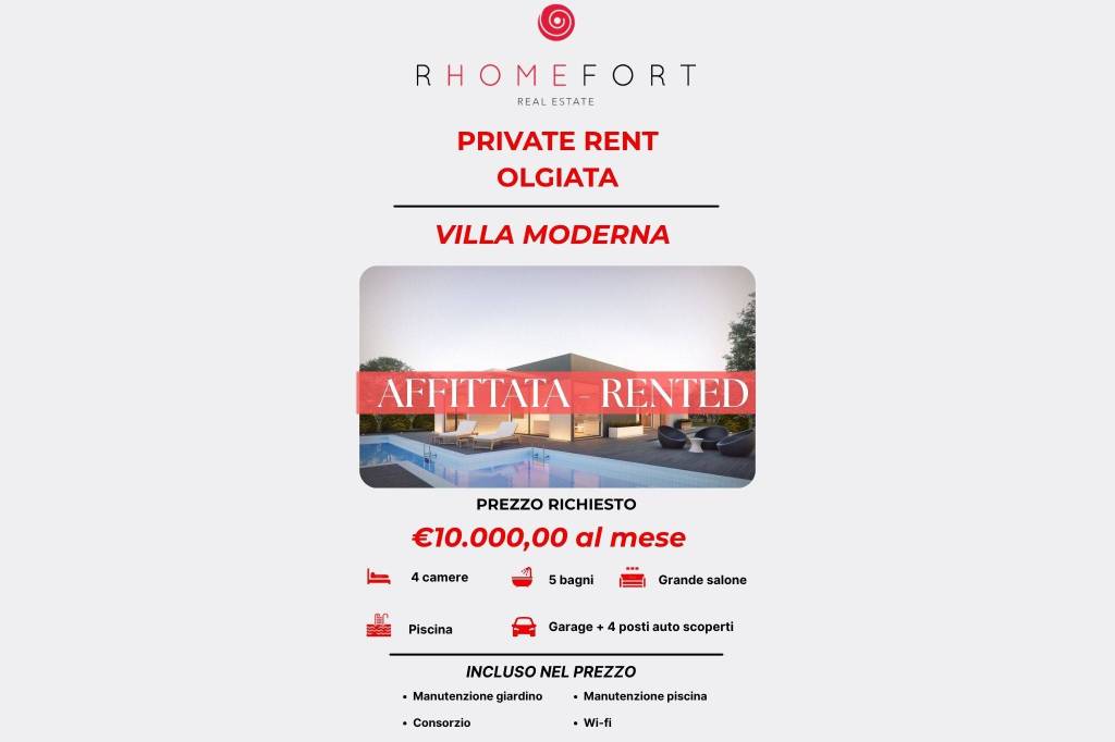 casa indipendente in affitto a Roma in zona Olgiata