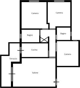 appartamento in affitto a Roma in zona Tor di Quinto