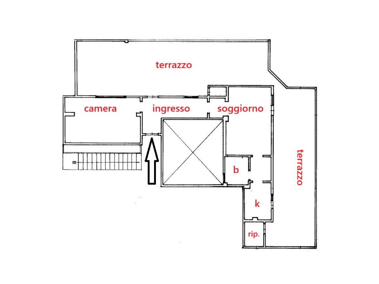 appartamento in affitto a Roma in zona Nomentano