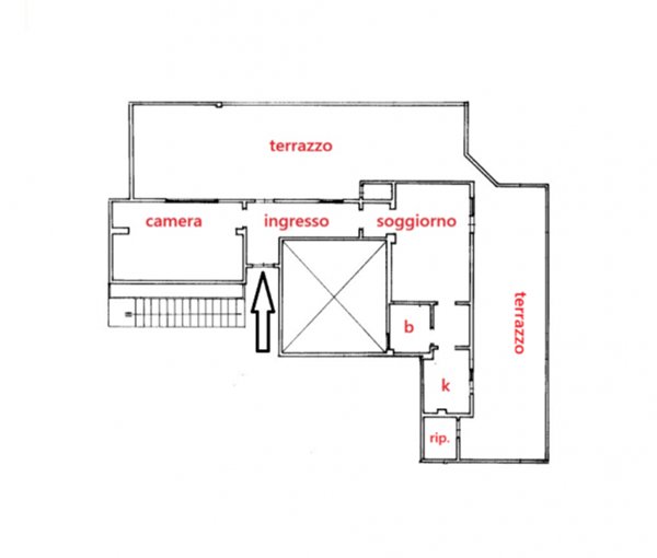 appartamento in affitto a Roma in zona Nomentano