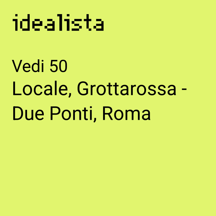 locale di sgombero in affitto a Roma in zona Grottarossa