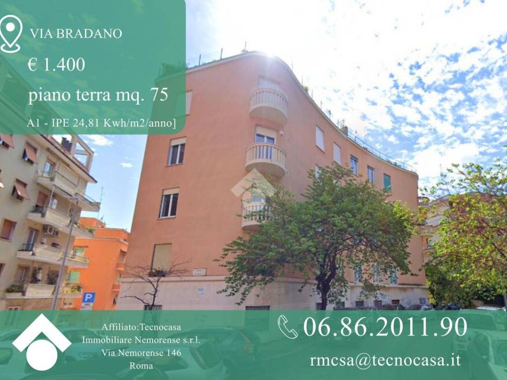 appartamento in affitto a Roma in zona Salario