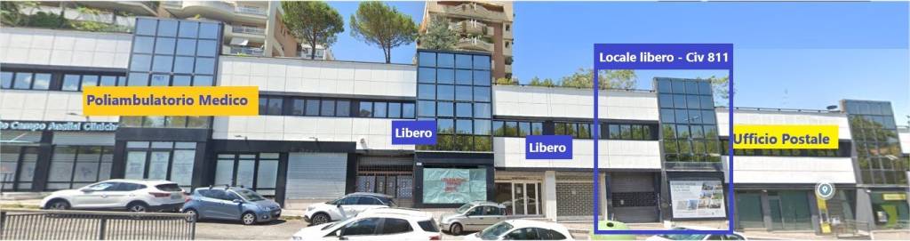 negozio in affitto a Roma in zona Torrino