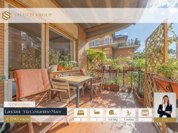 appartamento in affitto a Roma in zona Nomentano