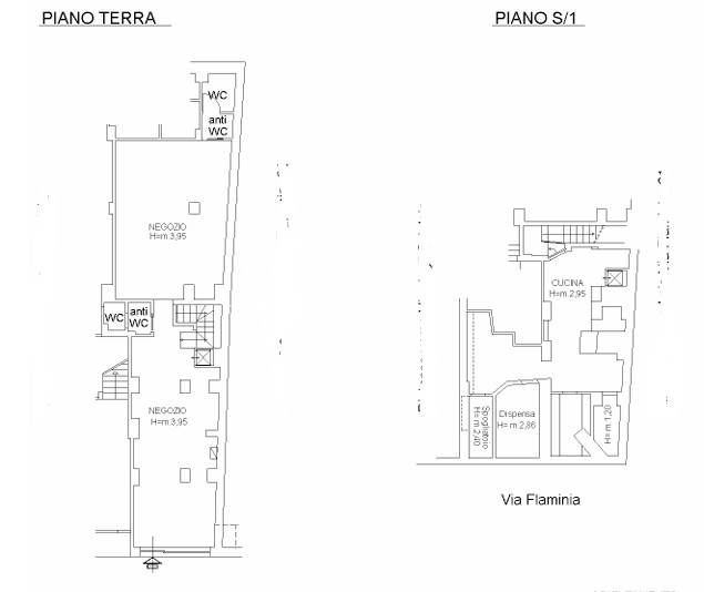 negozio in affitto a Roma in zona Flaminio