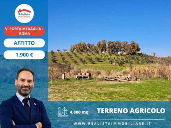 terreno agricolo in affitto a Roma in zona Giuliano Dalmata