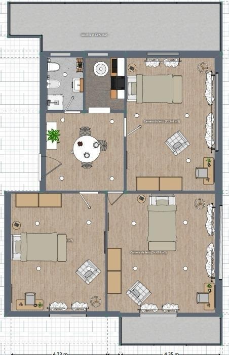 appartamento in affitto a Roma in zona Ponte Mammolo