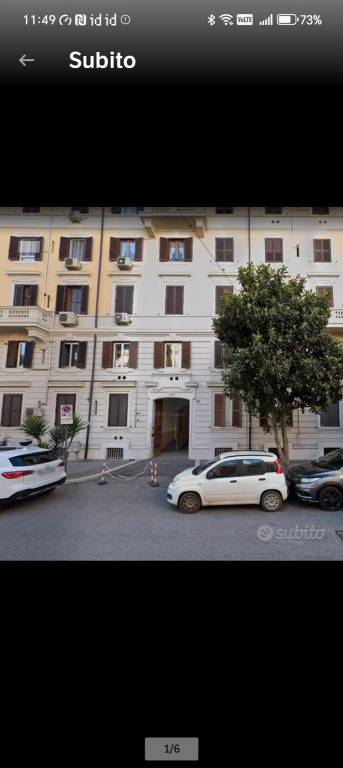 appartamento in affitto a Roma in zona Pinciano