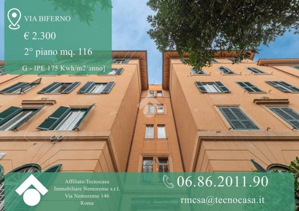 appartamento in affitto a Roma in zona Trieste